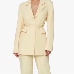 WeWoreWhat Cutout back blazer